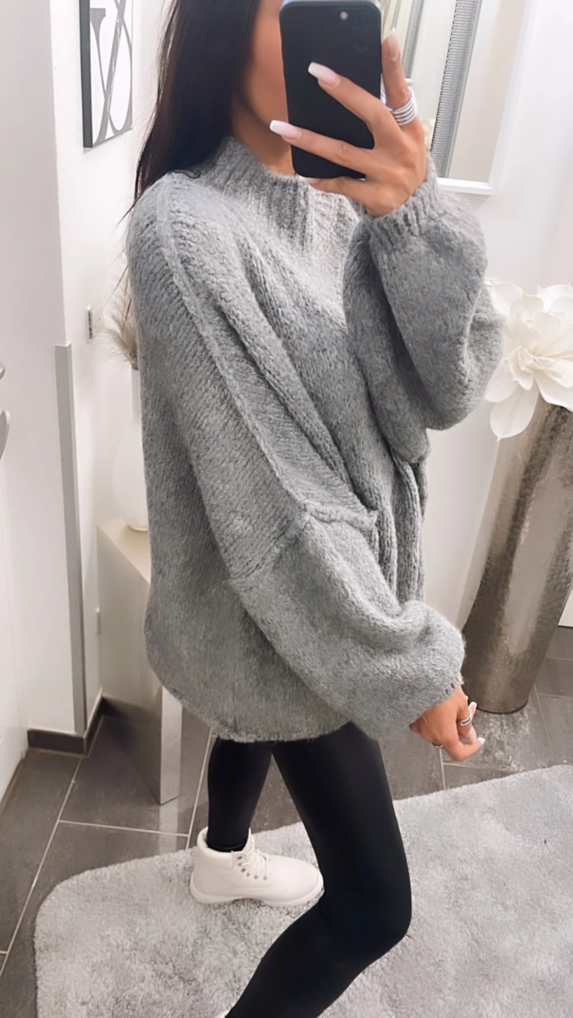 Leyla Oversized Knit Sweater