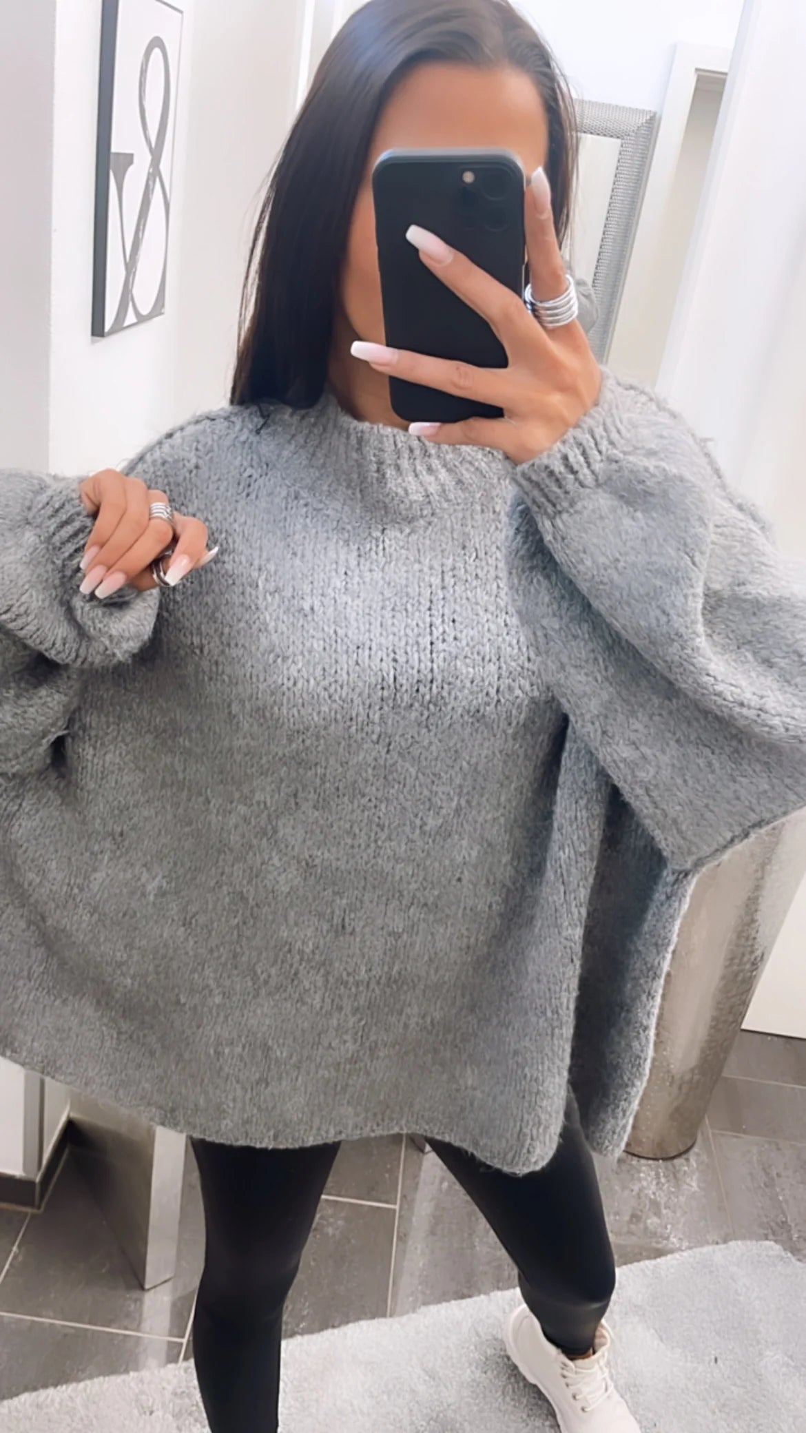 Leyla Oversized Knit Sweater