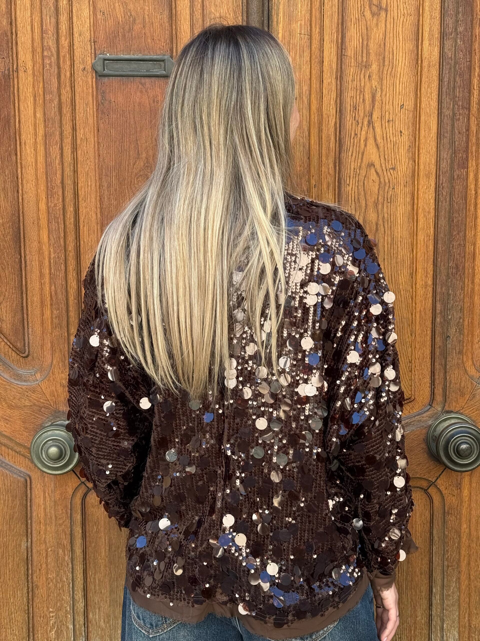 Stella sequined Kimono