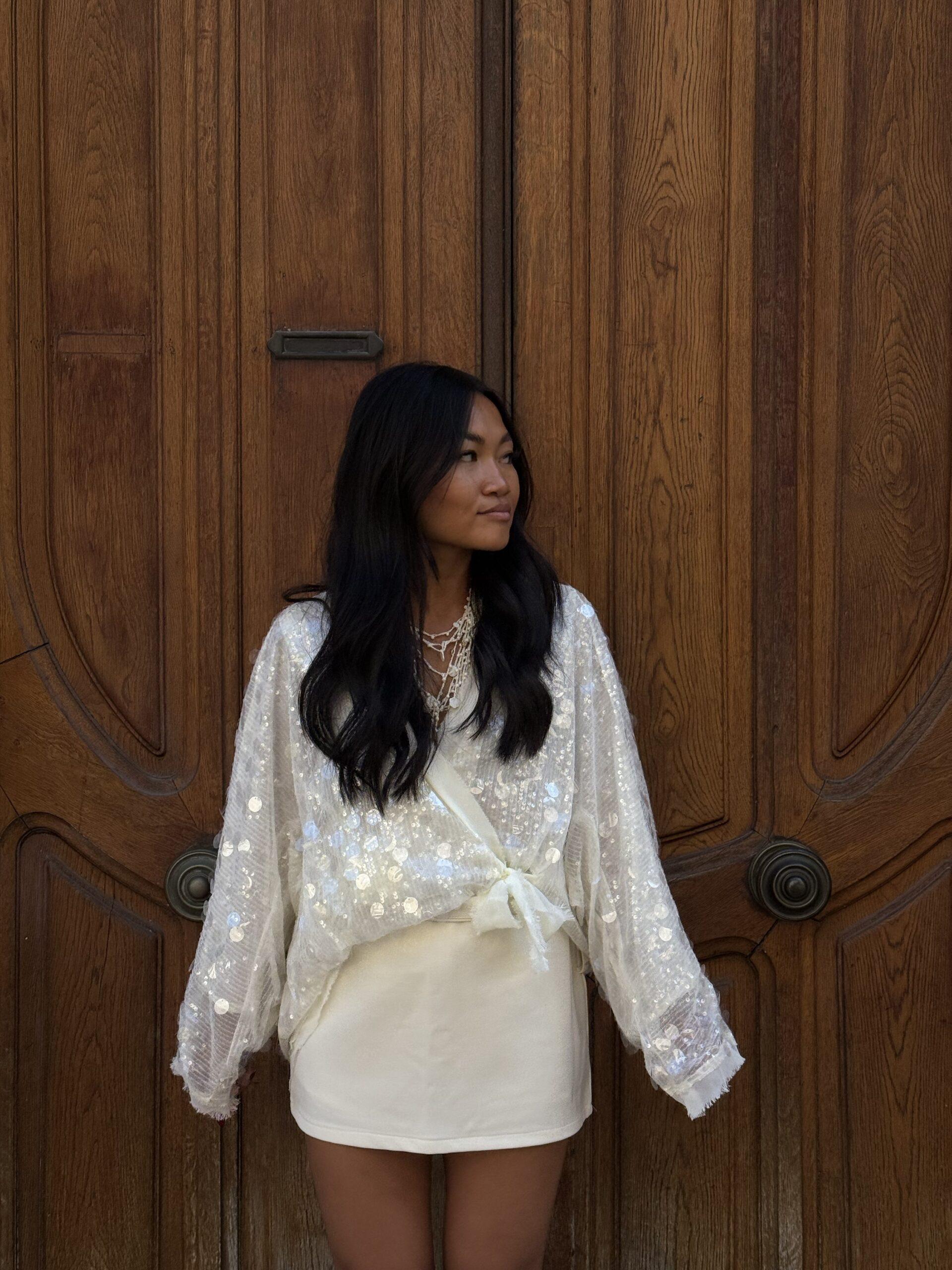 Stella sequined Kimono