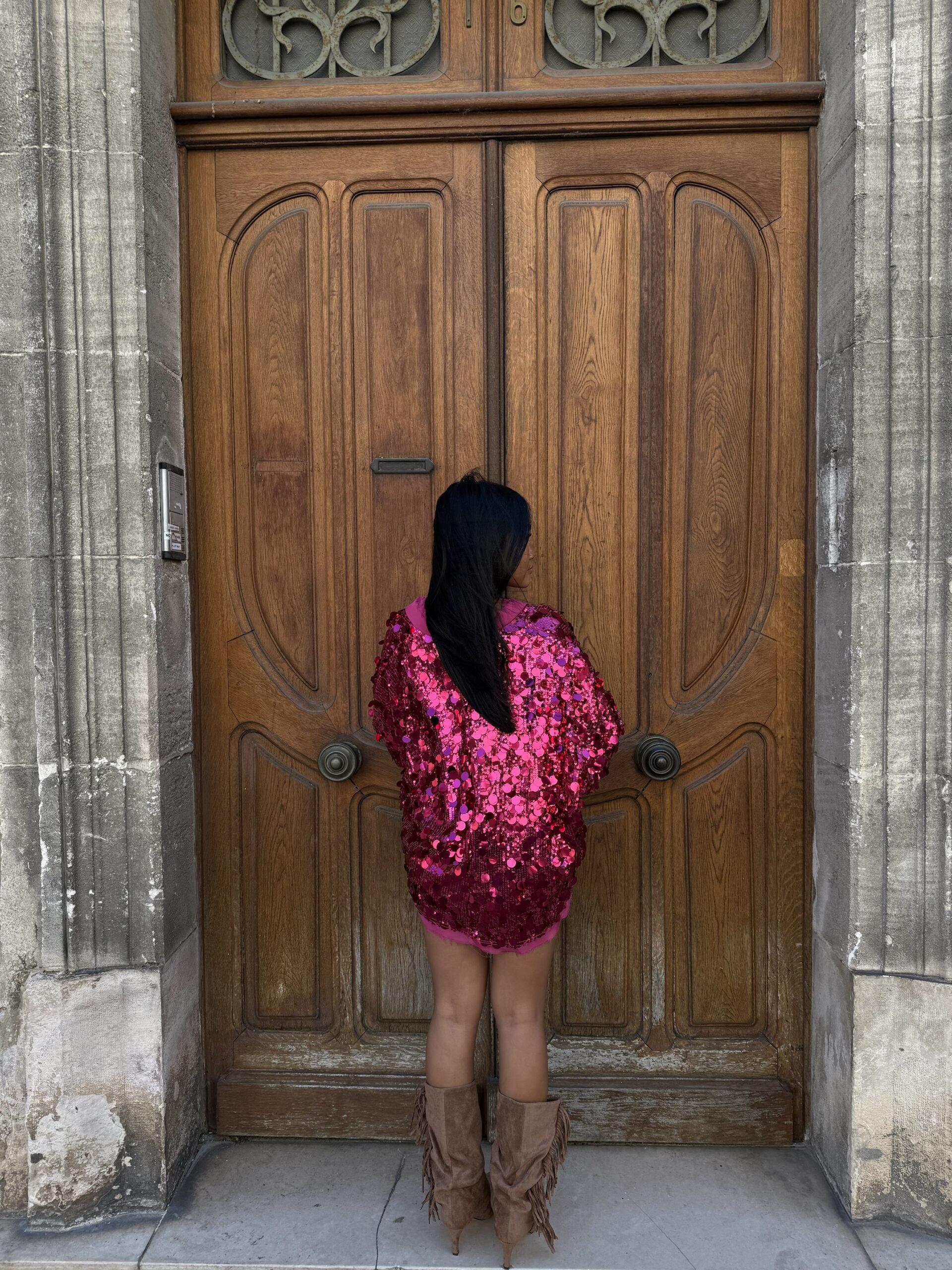Stella sequined Kimono