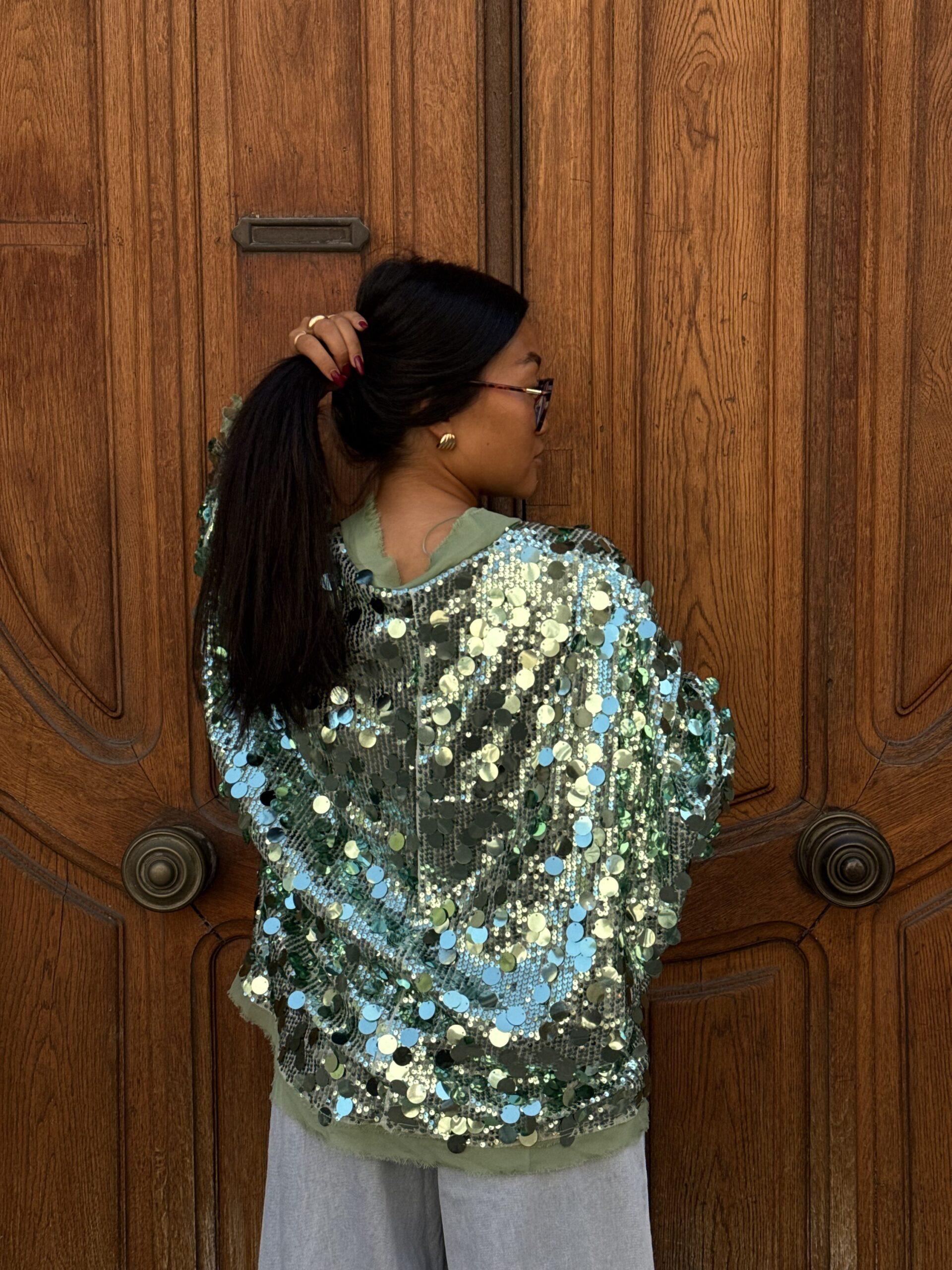 Stella sequined Kimono