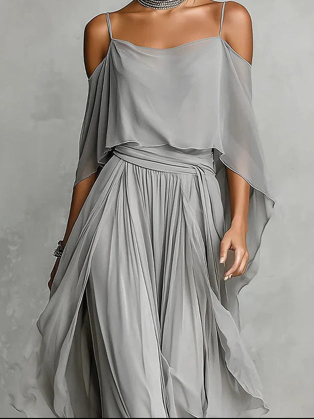 Amy | Off-Shoulder Flowy Set