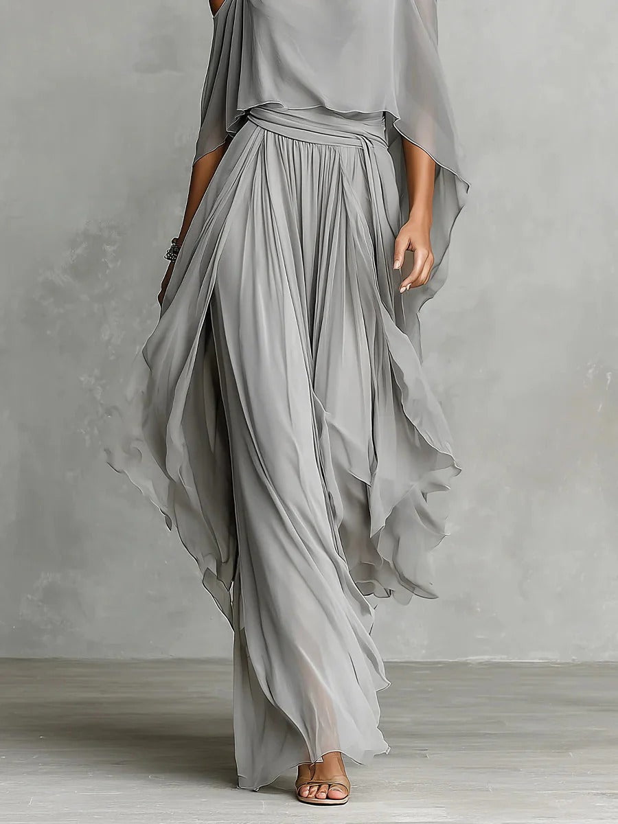 Amy | Off-Shoulder Flowy Set