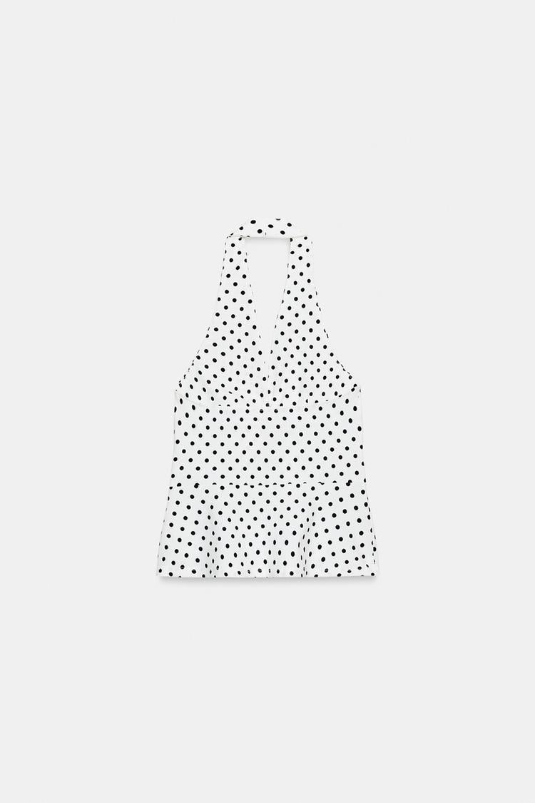 Marin Polkadot Top