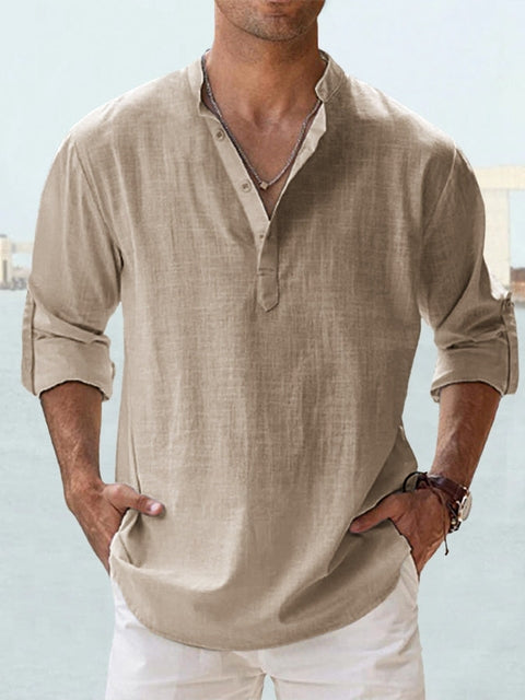 Marcus | Breathable Linen Shirt
