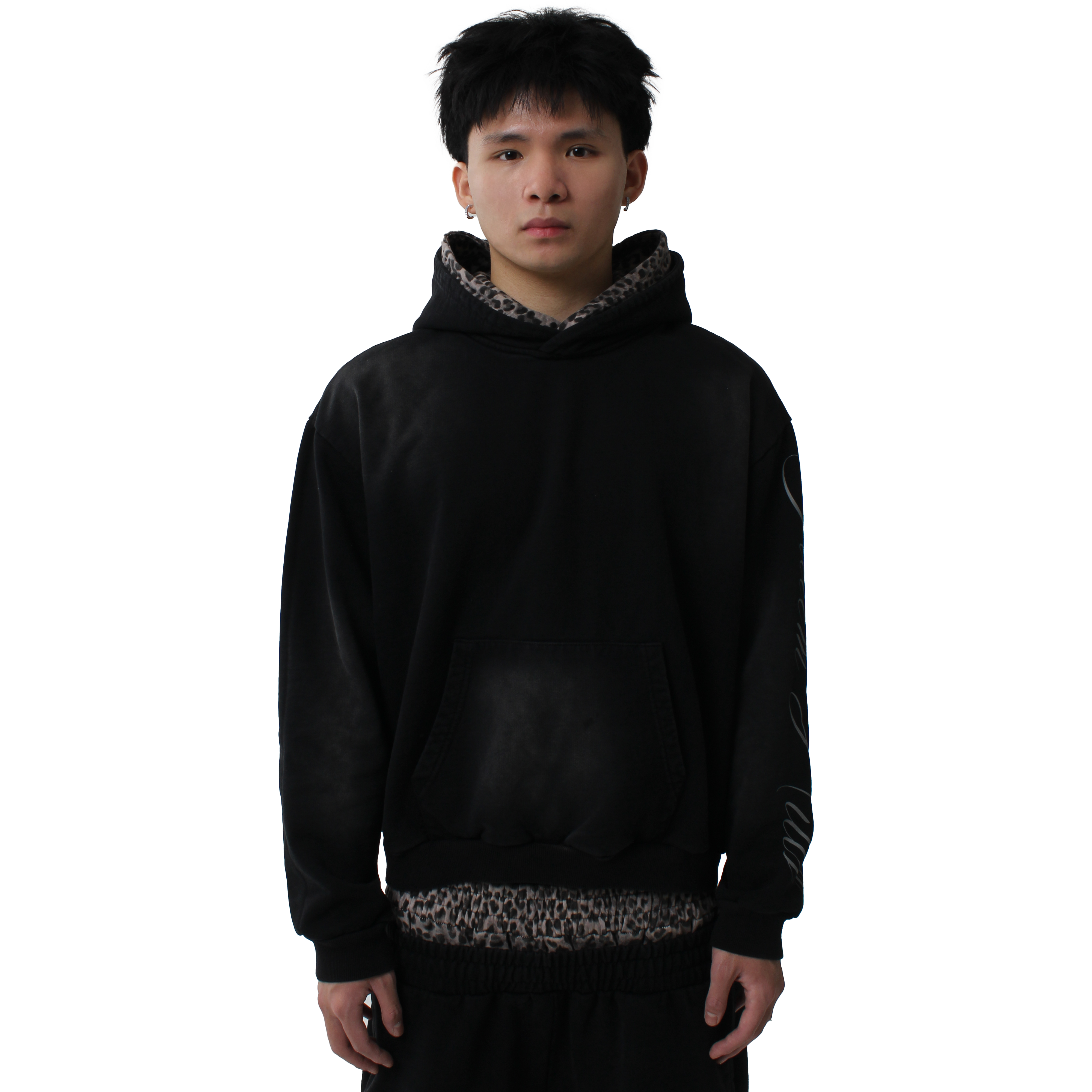 Midnight Leopard Hoodie