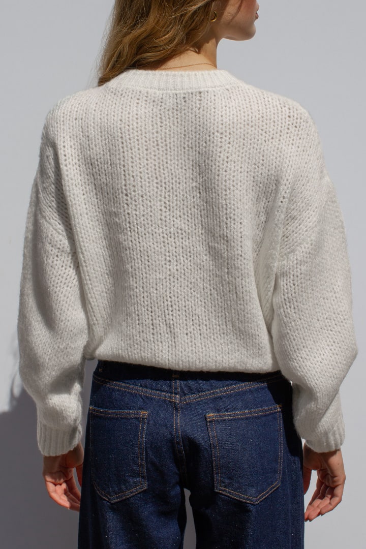 Crew neck sweater - LOUVELLI