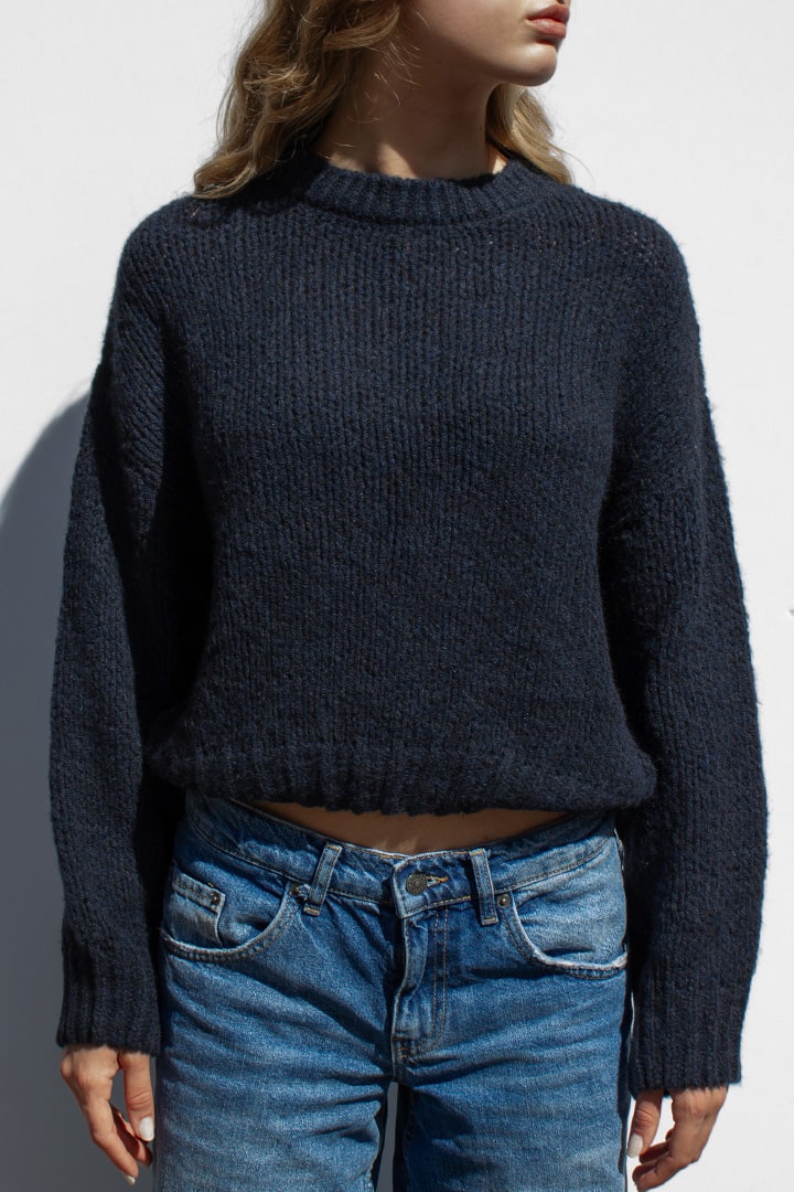 Crew neck sweater - LOUVELLI