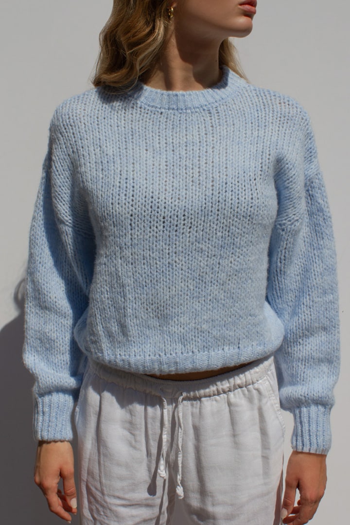 Crew neck sweater - LOUVELLI