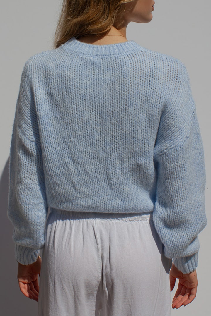 Crew neck sweater - LOUVELLI