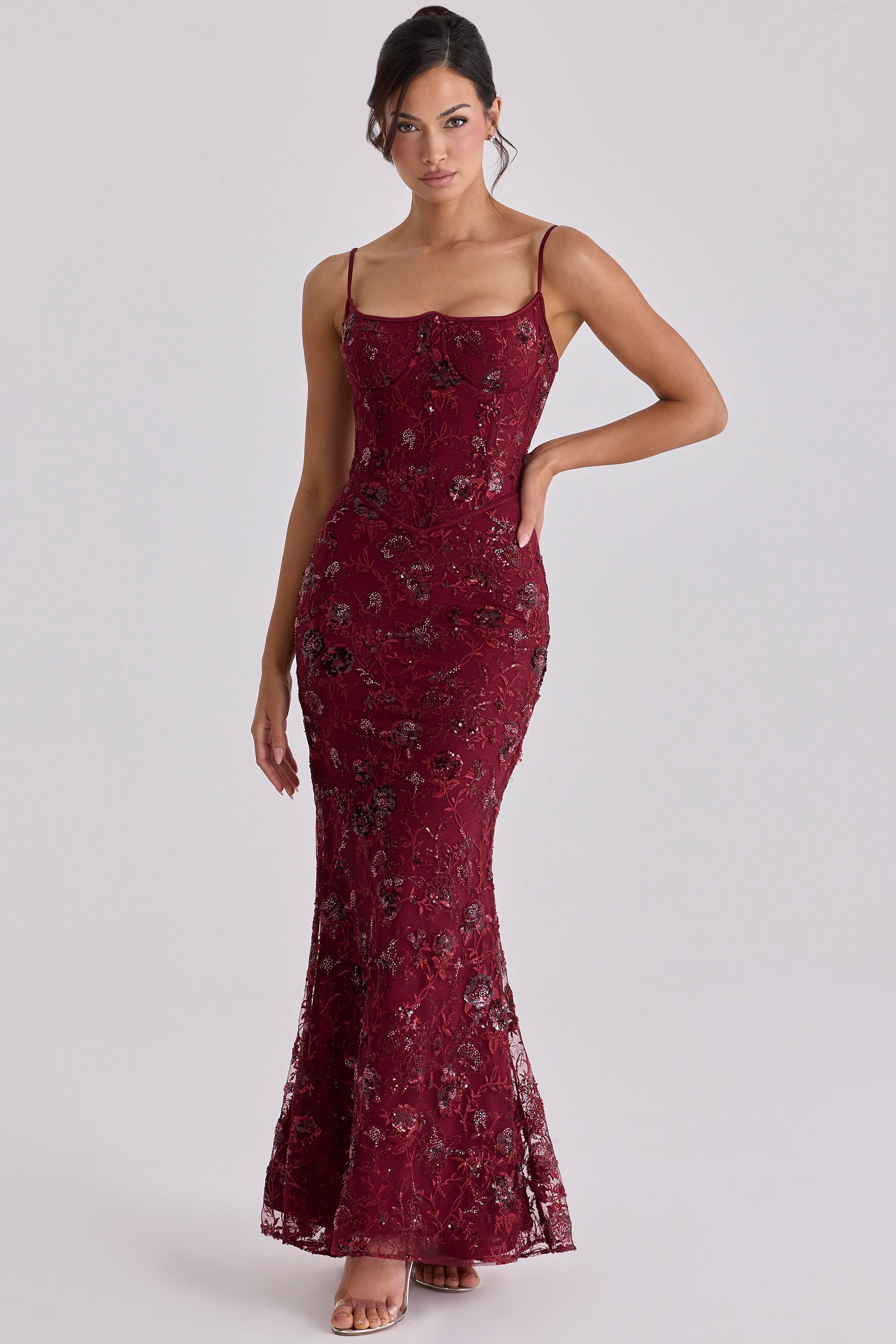 Angelina Floral Maxi Dress