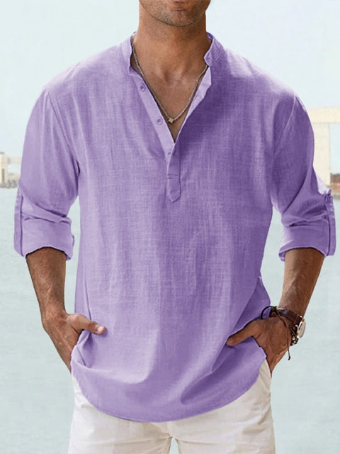 Marcus | Breathable Linen Shirt