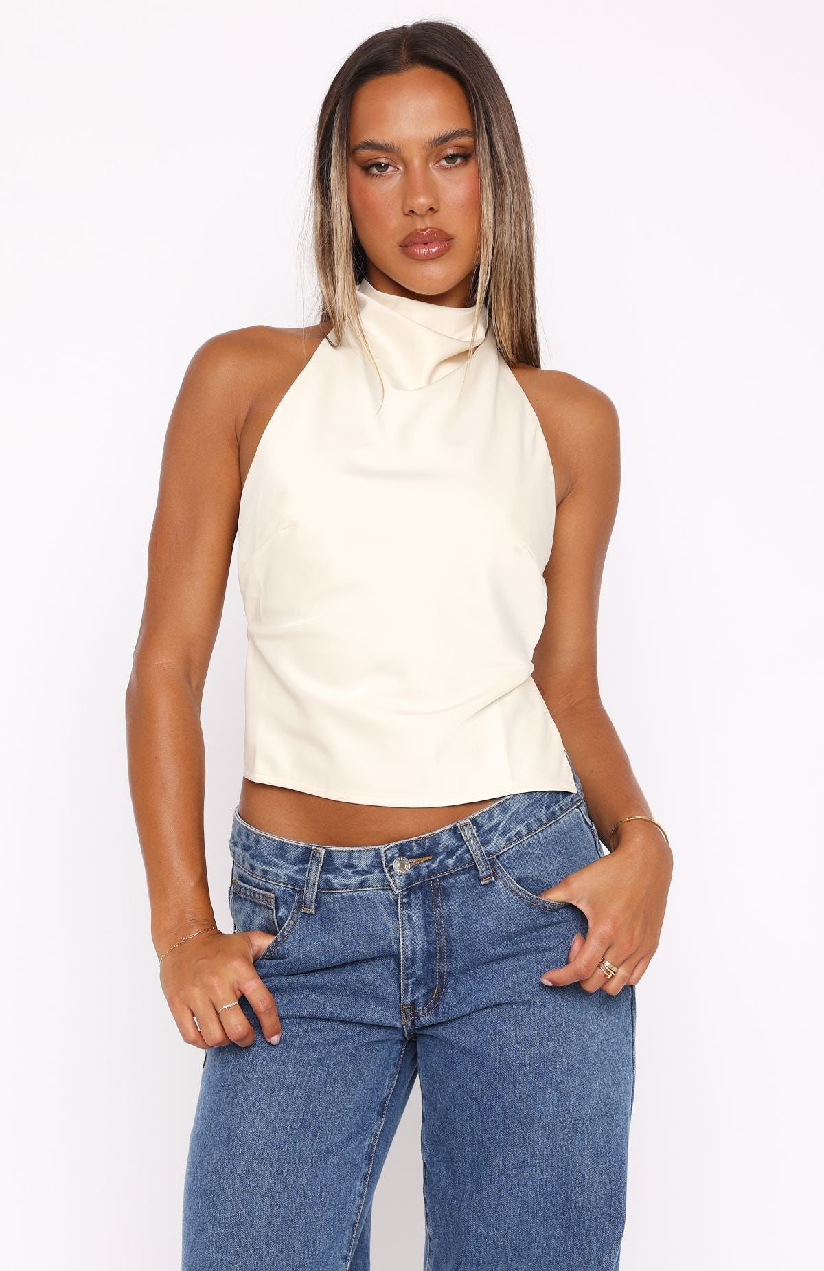 Isra Halter Top