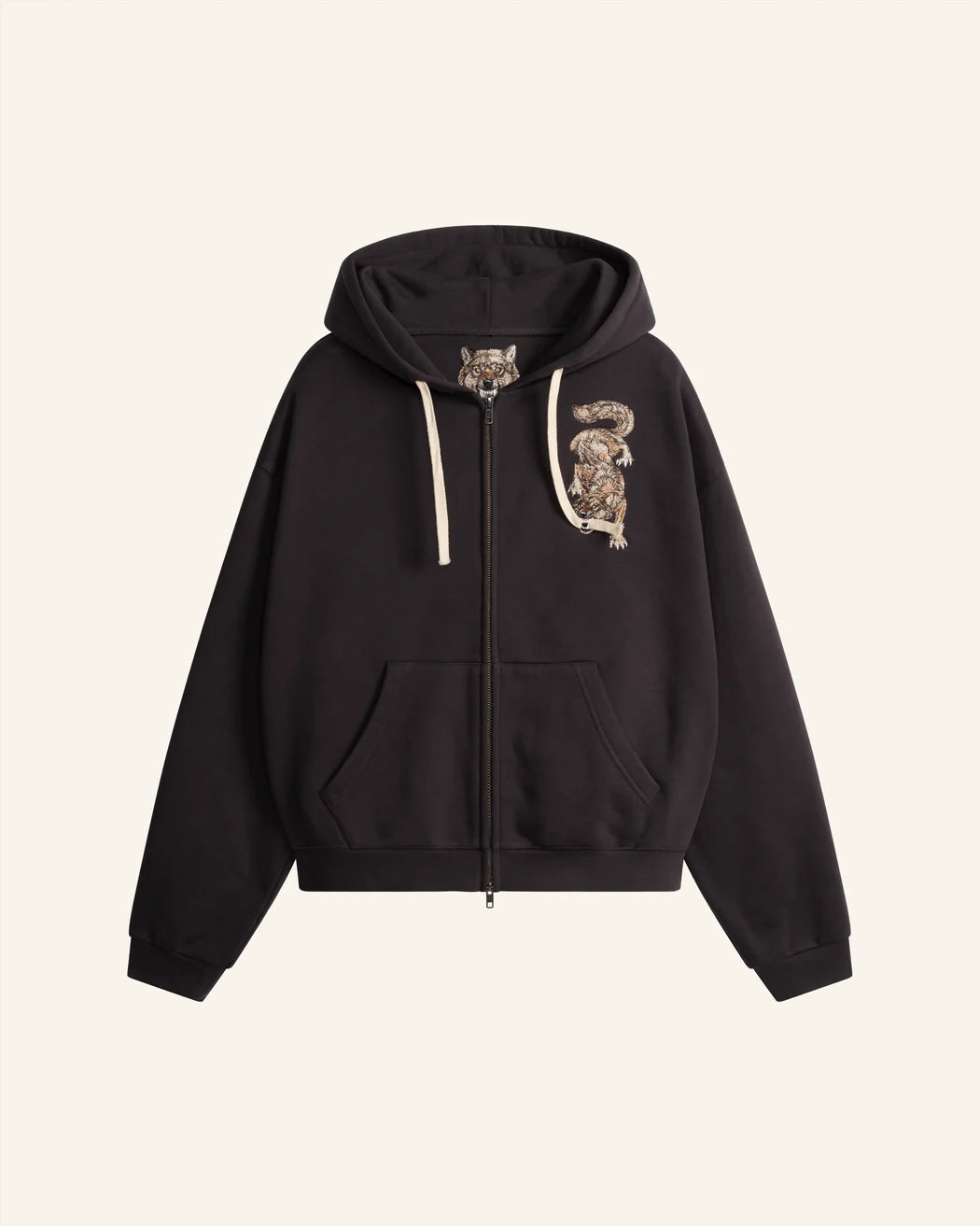 Feral Zip-Up Hoodie