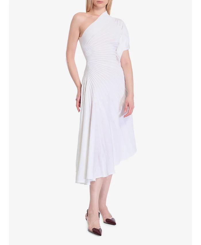 Belle Asymmetrical Midi Dress