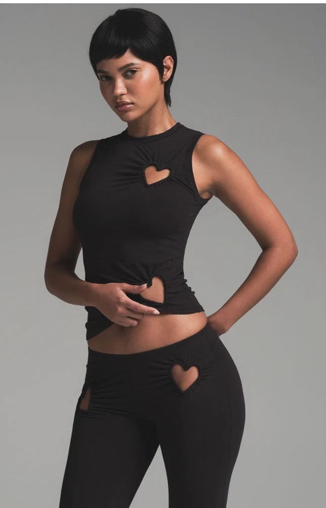 Lenora Heart Top + FREE Heart Leggings