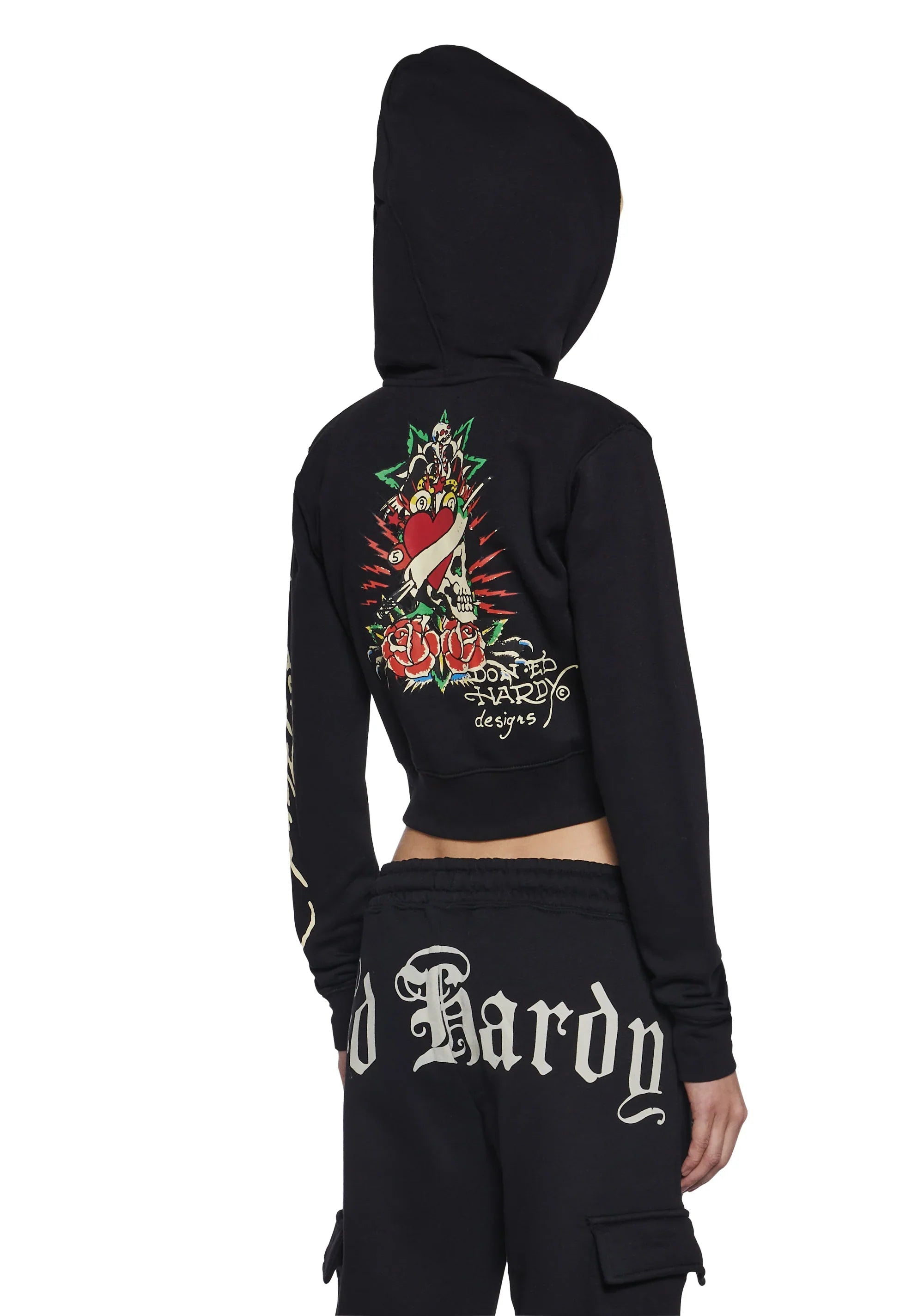 Graphic Zip Up + Sweats Set