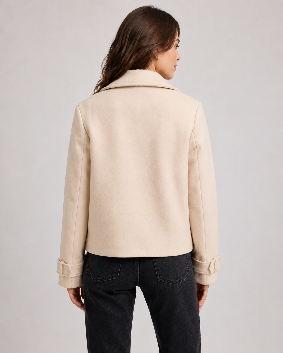 Joanna Cropped Trench Coat
