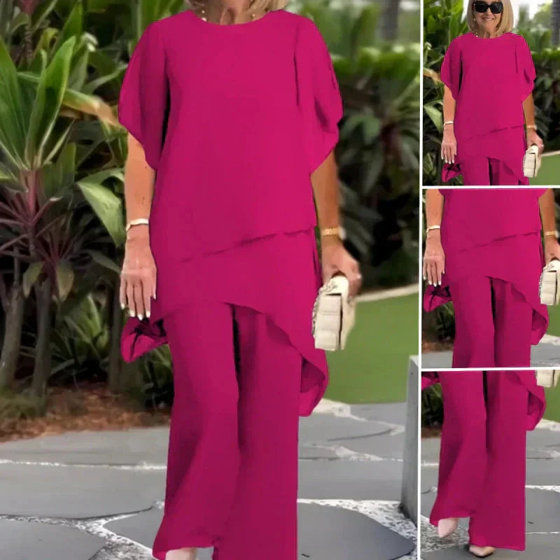 Blair Suit with Draped Pants