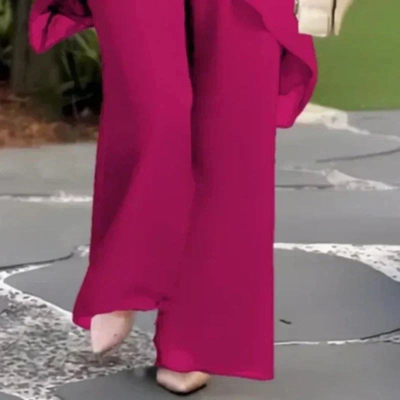 Blair Suit with Draped Pants