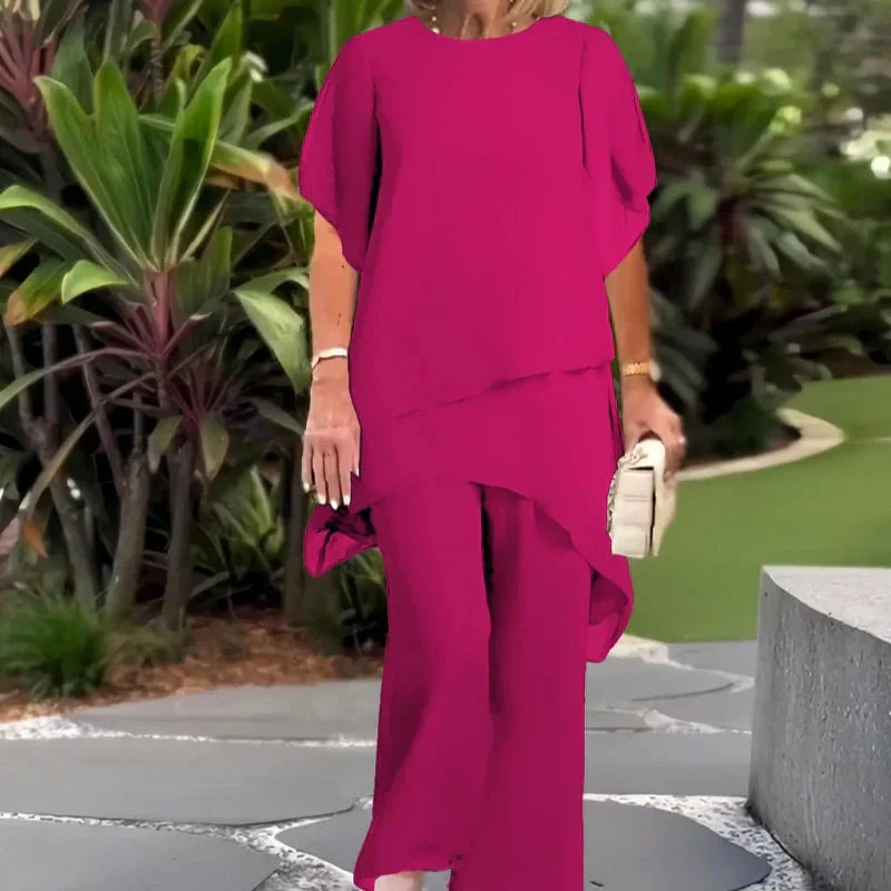 Blair Suit with Draped Pants