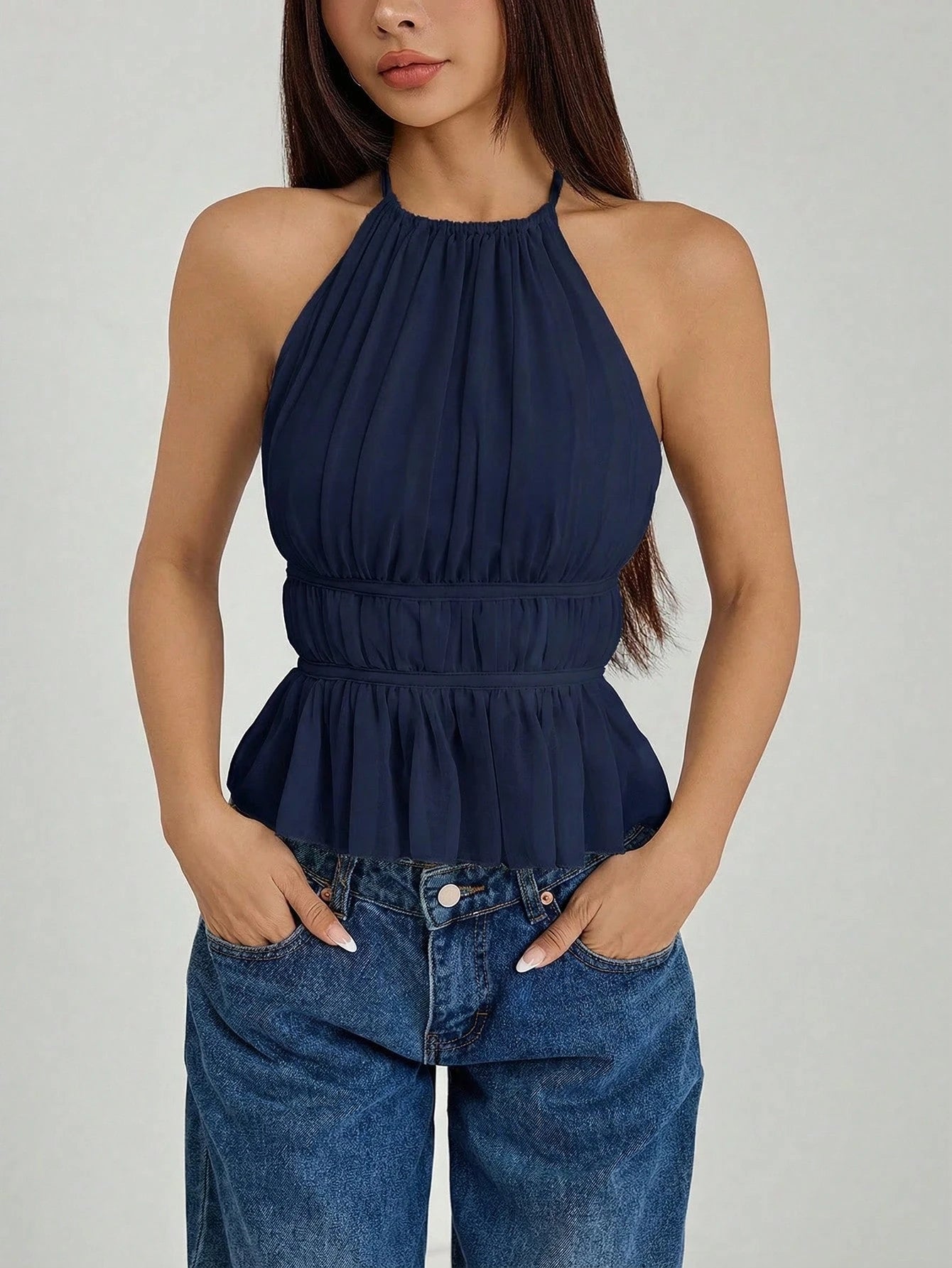 Jennifer Backless Top