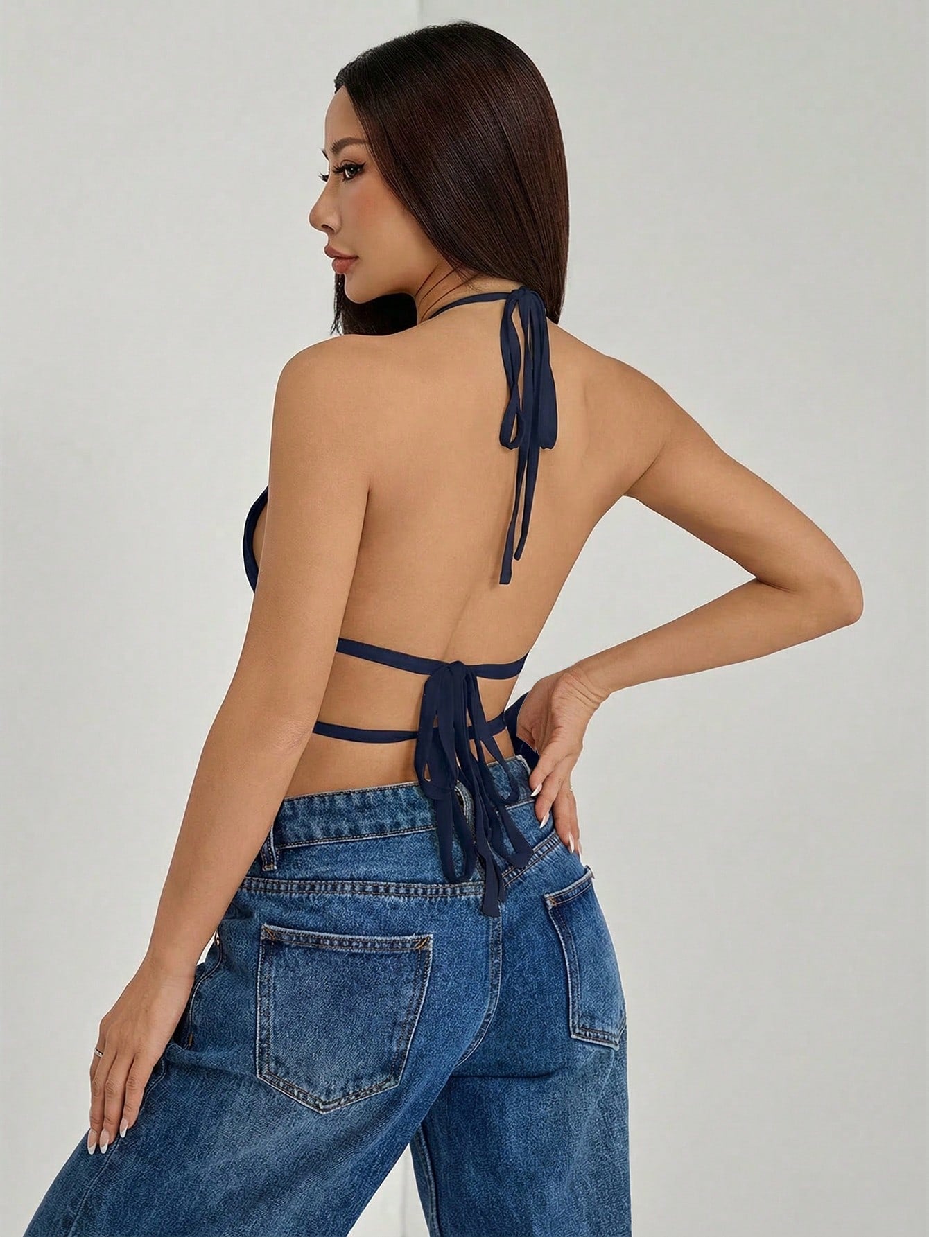 Jennifer Backless Top