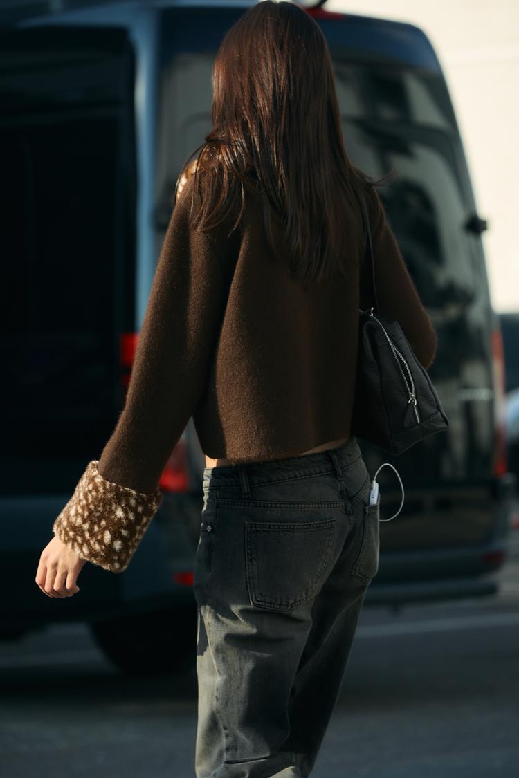 Alissa Faux Fur Cardigan