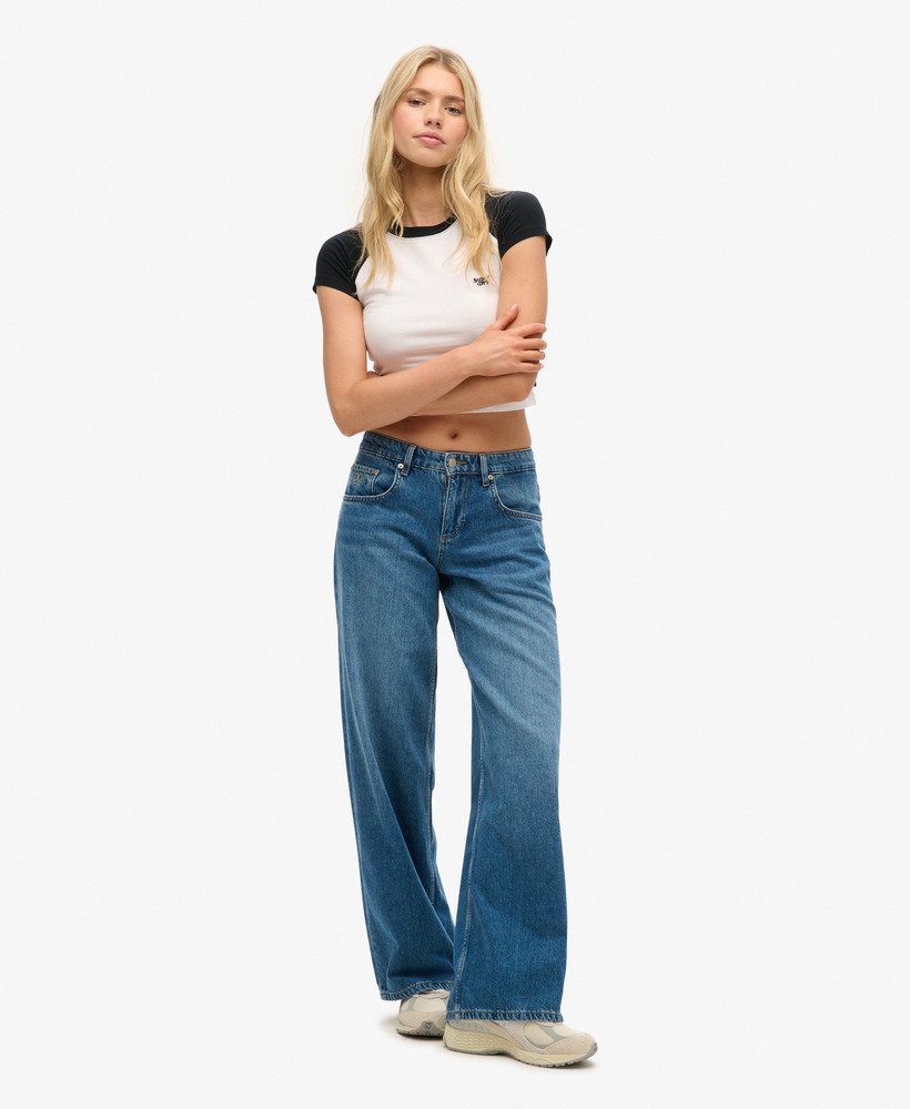 Mid Rise Baggy Jeans - LOUVELLI