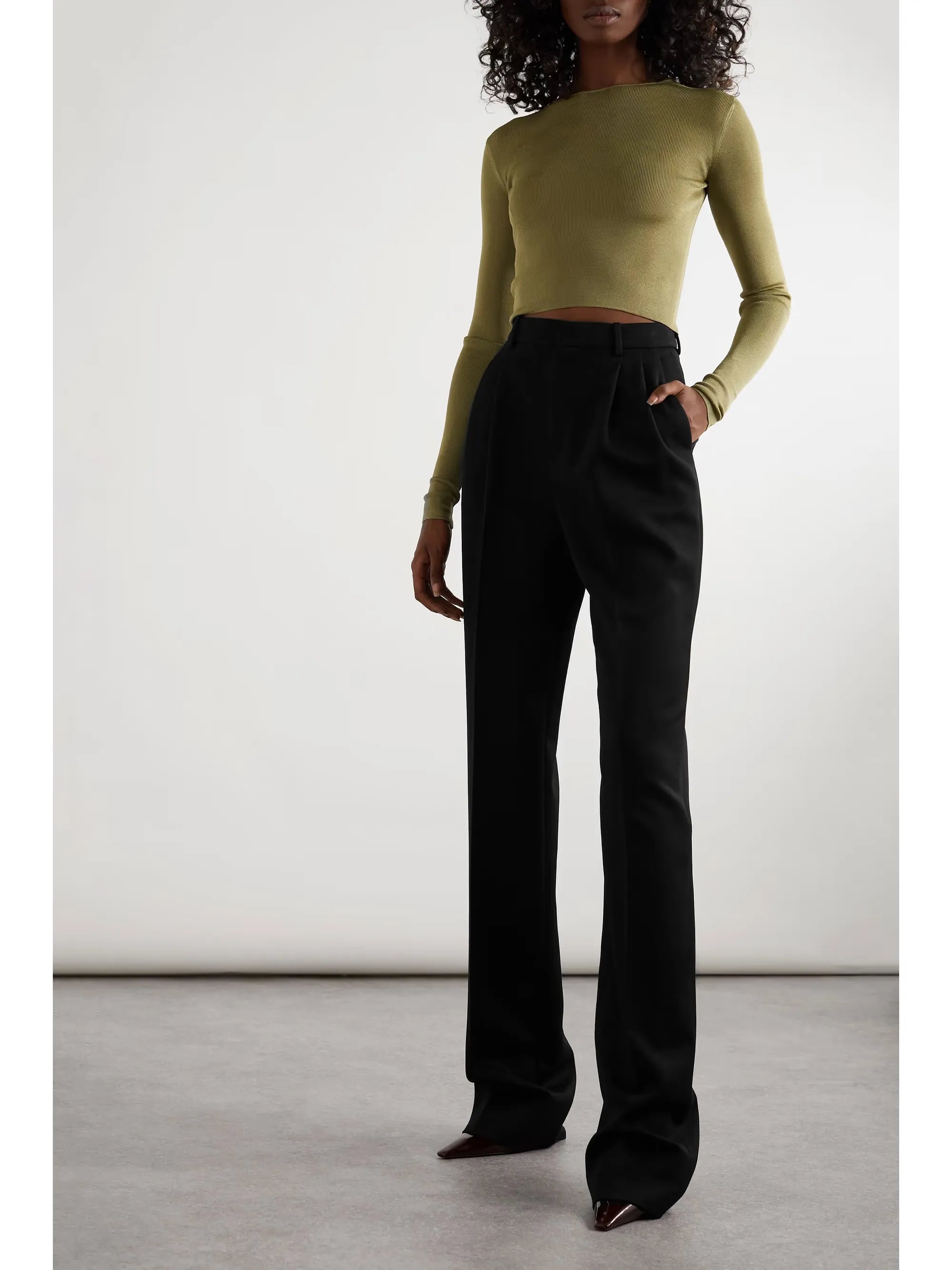 Anaïs Slim-Fit Trousers