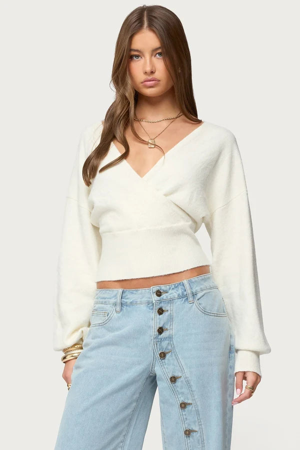 Gaby Wrap Sweater