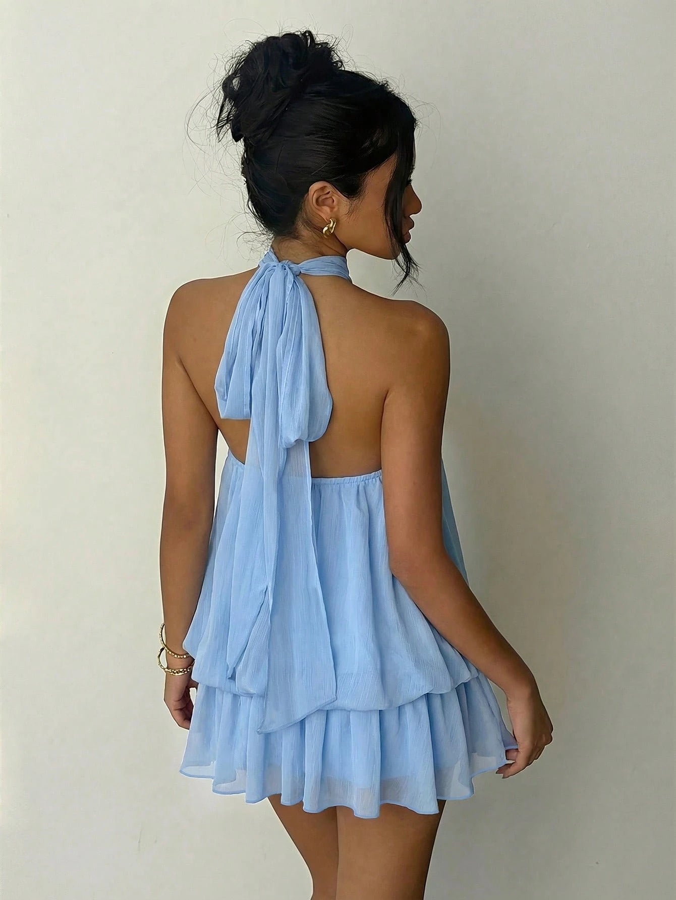 Tara Mini Ruffle Dress