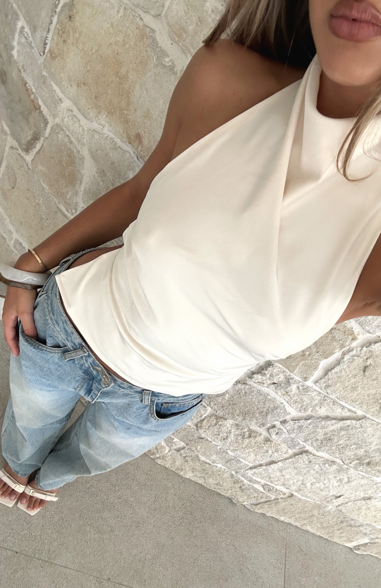 Isra Halter Top