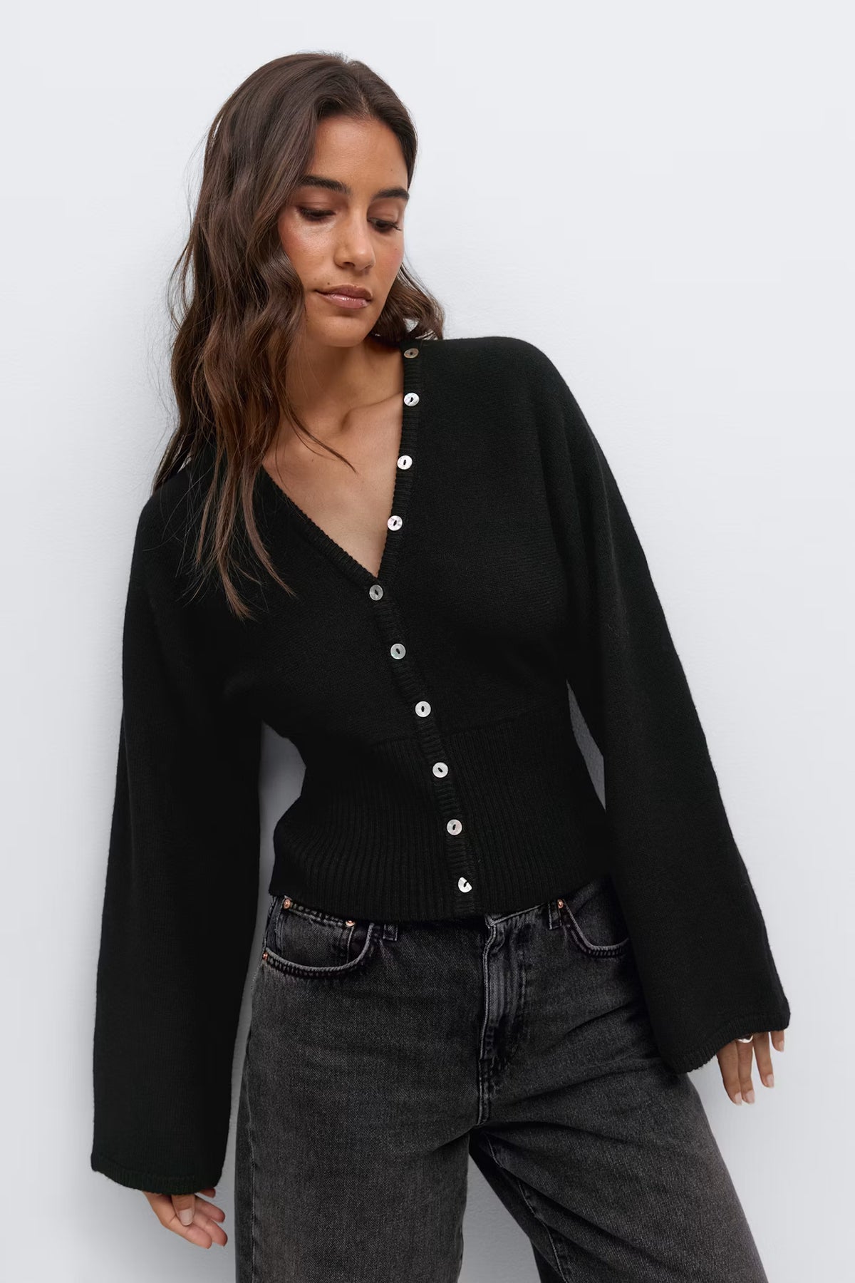 Amara Fitted Waist Cardigan